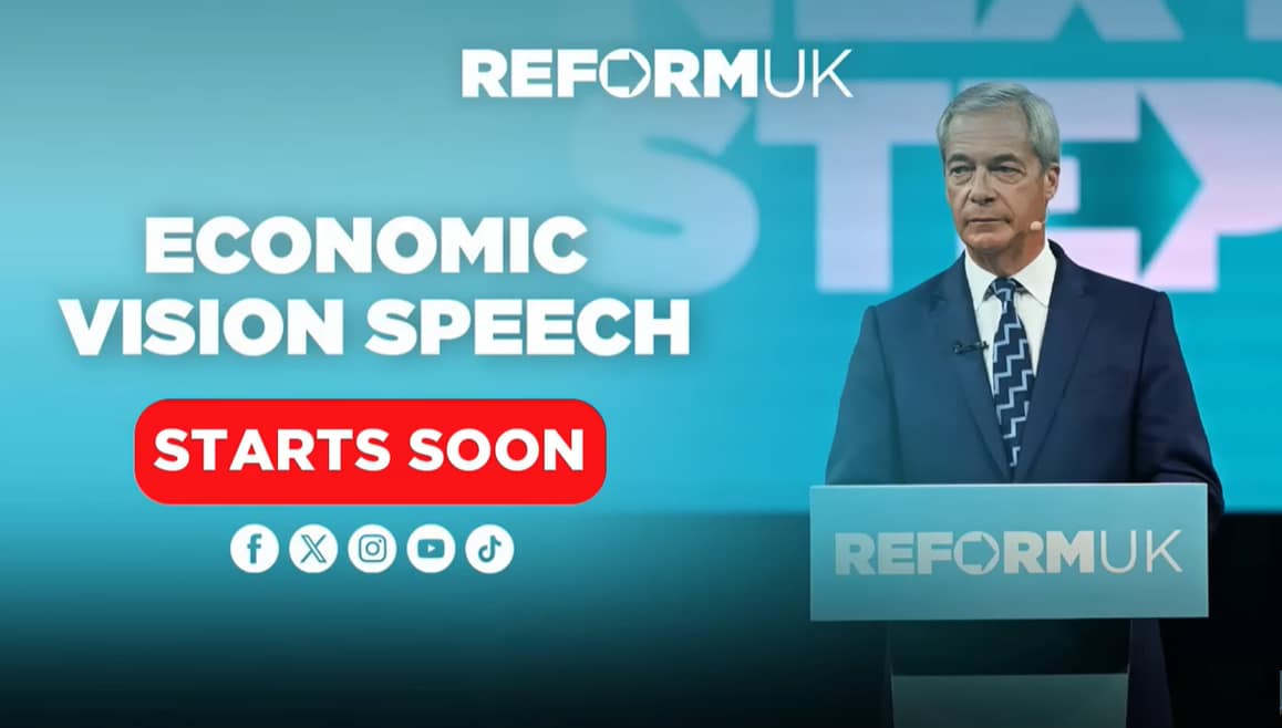 Farage’s City of London speech: 3rd November 2025